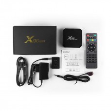 Смарт ТВ-Приставка X96 mini 2/16 Android 9 Amlogic S905W Smart TV Box 1080P Full HD, Ultra HD (4K)  Black (40)