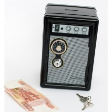 Скарбничка Металевий Сейф Metal Safe Radio Радіо