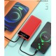 Power Bank 20000 мА·год 5V2A Зарядний пристрій для швидкого заряджання смартфонів Портативний зовнішній акумулятор