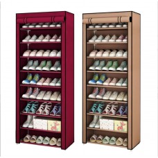 Полка для обуви с чехлом Shoe Cabinet 9 полок 160X60X30, тканевый стелаж для обуви  (10)