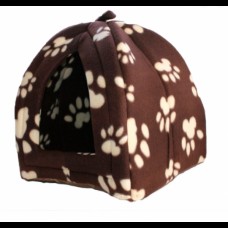 М'який будиночок для собак і кішок Pet Hut Brown (50)