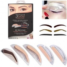 Штампы для бровей 3 Second Brow eyebrow stamp