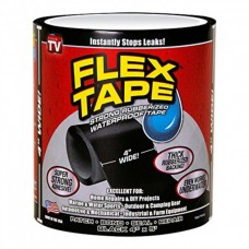 Сверхпрочный скотч  лента Flex Tape сверхсильная клейкая водонепроницаемая изолента, скотч Черная