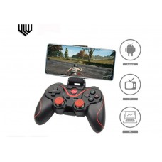 Бездротовий Bluetooth джойстик для смартфона iOS Android UKC Gen Game V8 Black/Red