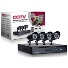 Система видеонаблюдения CCTV на 4 камеры