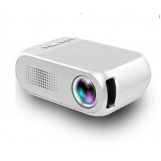 Портативний проєктор Projector LED UTM YG-320 Вбудований динамік Silver