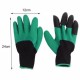 Садові рукавички з кігтями Garden Genie Gloves