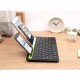 Бездротова двоконтактна Bluetooth-клавіатура Sandy Gforse Multi-Device Keyboard BK 230 Black