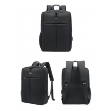 Рюкзак для ноутбука с USB-портом для зарядки, школьная сумка большой емкости для студента колледжа Полиэсте
