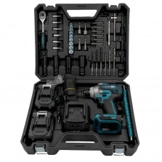 Гайковерт аккумуляторный безщеточный Makita DTW301 (36V, 5A) с набором инструмента, АКБ гайковерт макита (5)