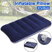 Надувная флокированная подушка  для путешествий и кемпинга (600)