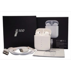 Беспроводные сенсорные наушники i100 TWS бинауральные Bluetooth 5.0 White