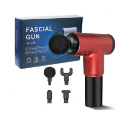 Пистолет для массажа мышц Высокоскоростной массаж  FASCIAL GUN KH-320 BR00065 красный