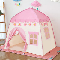 Детская игровая палатка в виде домика .   Розовый 