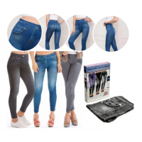 Женские корректирующие брюки джинсы Джеггинсы Slim'n Lift Caresse jeans для любого типа фигуры