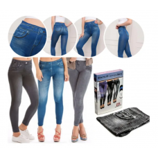 Женские корректирующие брюки джинсы Джеггинсы Slim'n Lift Caresse jeans для любого типа фигуры