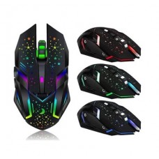 Игровая мышка для геймеров Weibo WB-911 беспроводная с rgb подсветкой