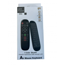 Аэромышь-пульт ДУ M6 с клавиатурой  для Smart-TV (100)